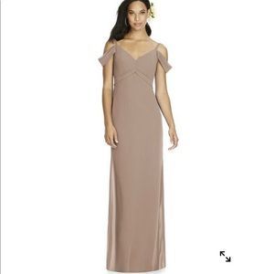 Brand new blush colored evening gown